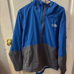 The North Face Men's Blue and Gray Jacket